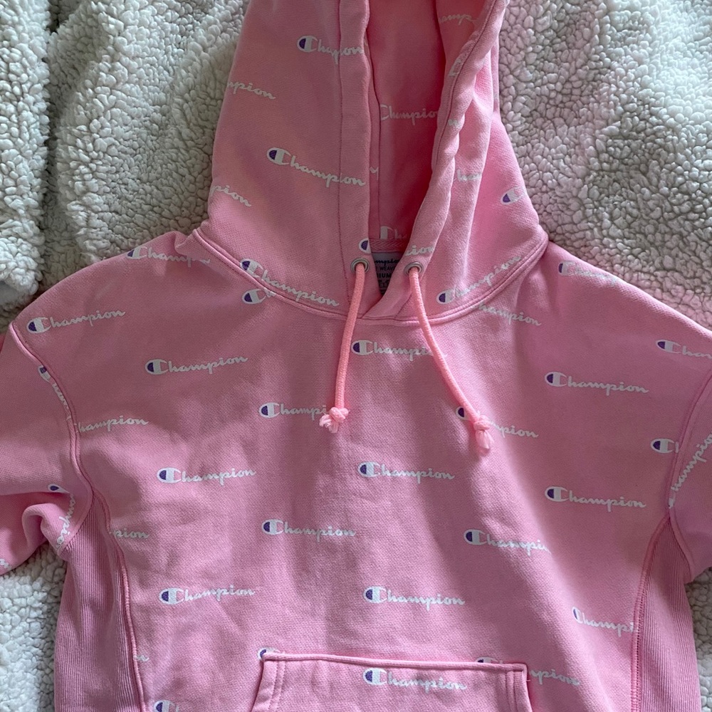 Pink/Purple Champion Hoodie